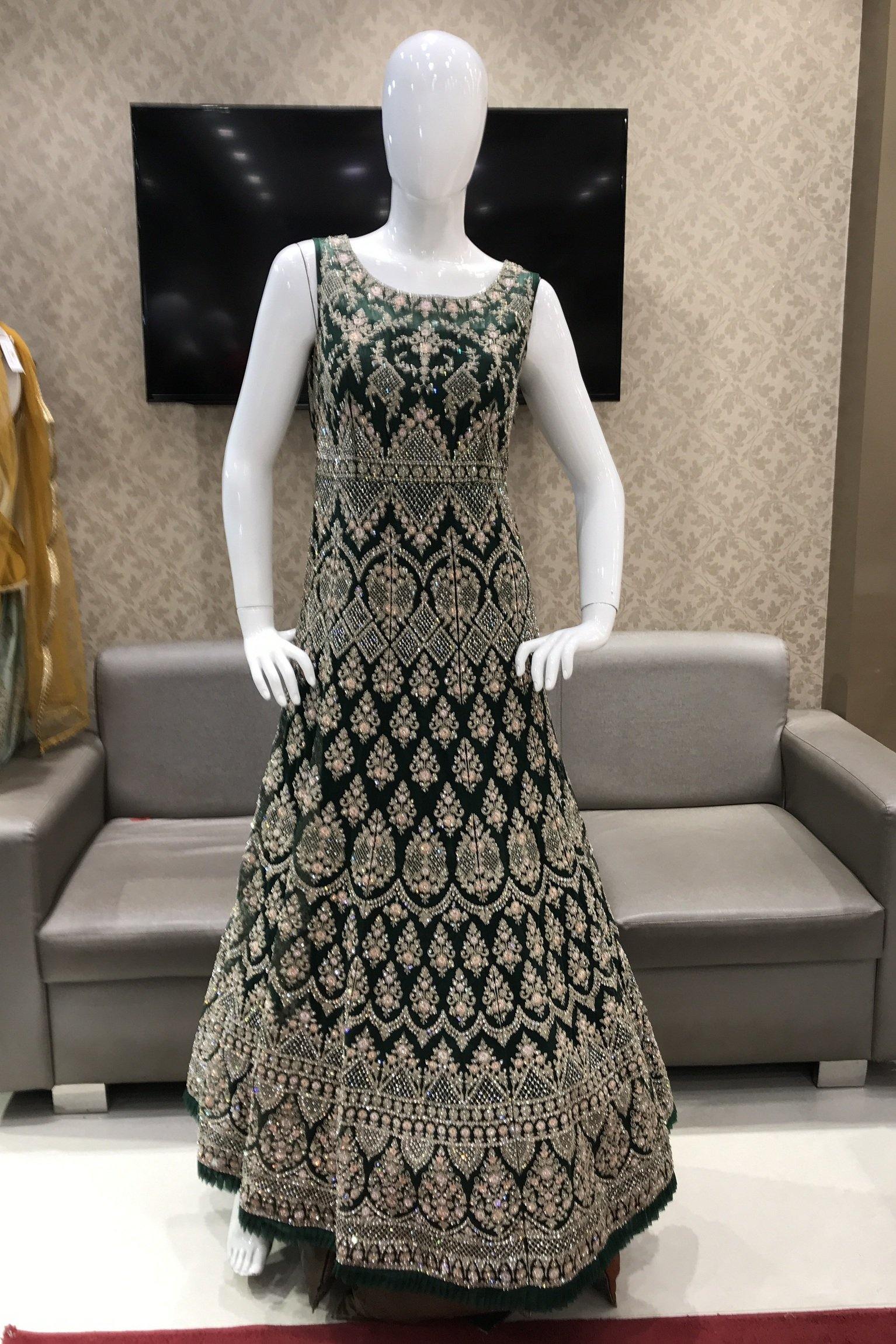 Indian XL Embroidered Heavy Women Wear Bridal Gown Collection. at Rs 3000  in Surat