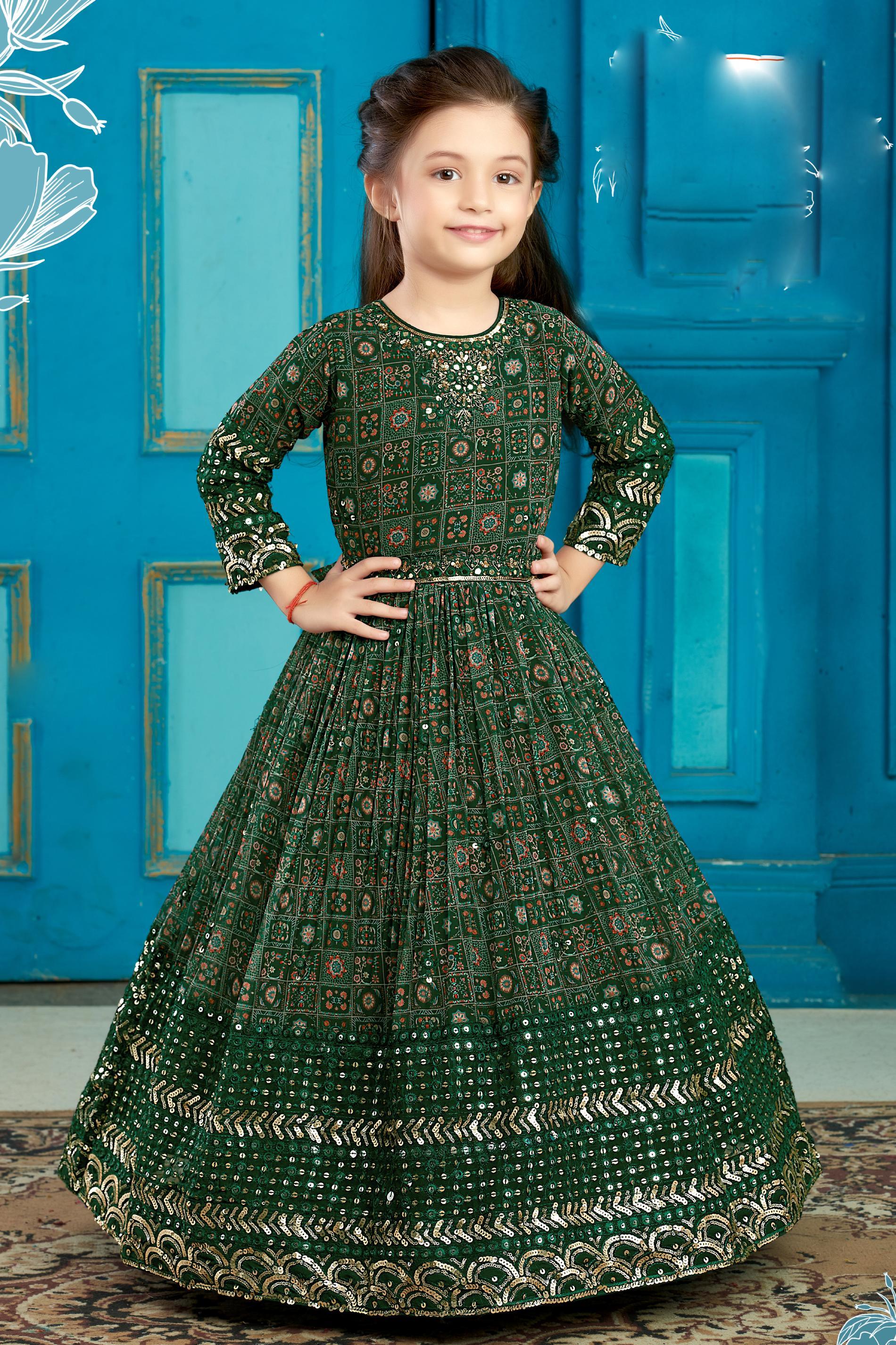Pewter Digital Printed Dress - Rohit Bal