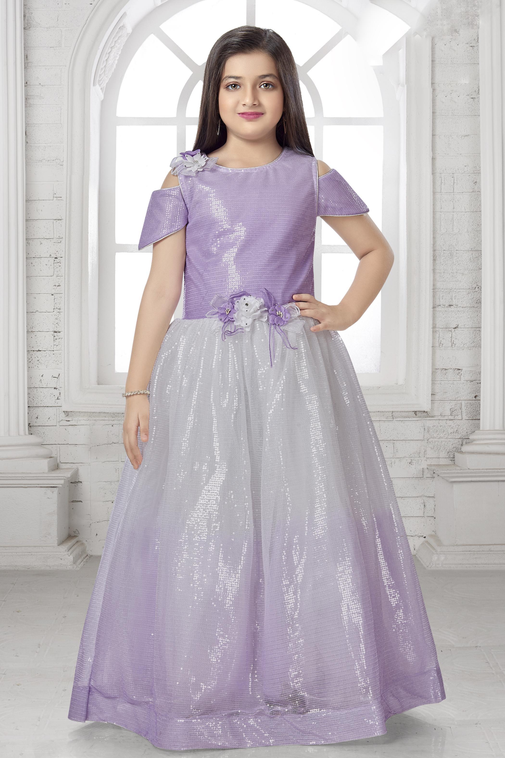 Lavender Gown for Mother Or Daughter (1 Pc) – Kulreeti®